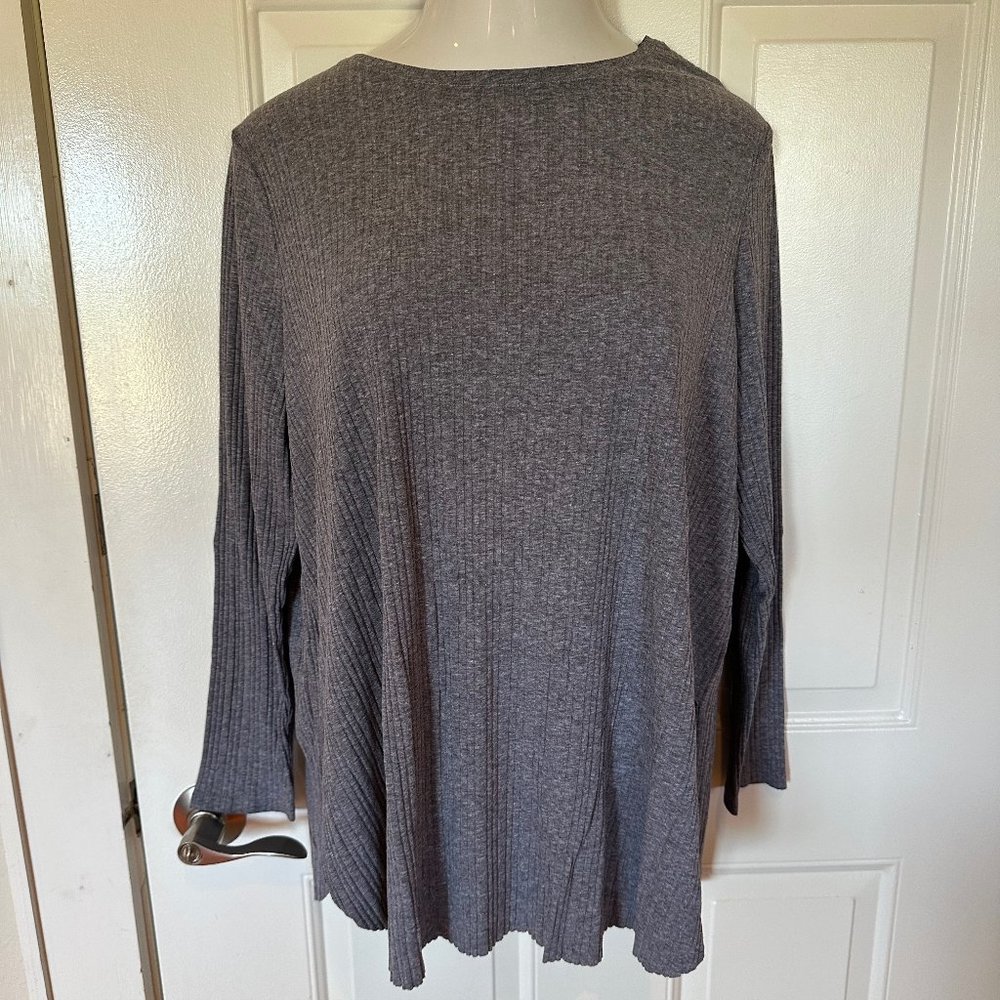 ASOS Long Sleeve Ribbed Tee